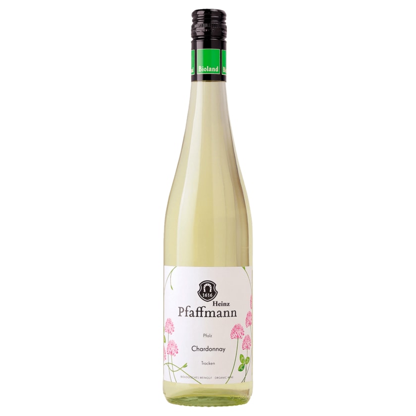 Heinz Pfaffmann Bio Weißwein Chardonnay trocken 0,75l